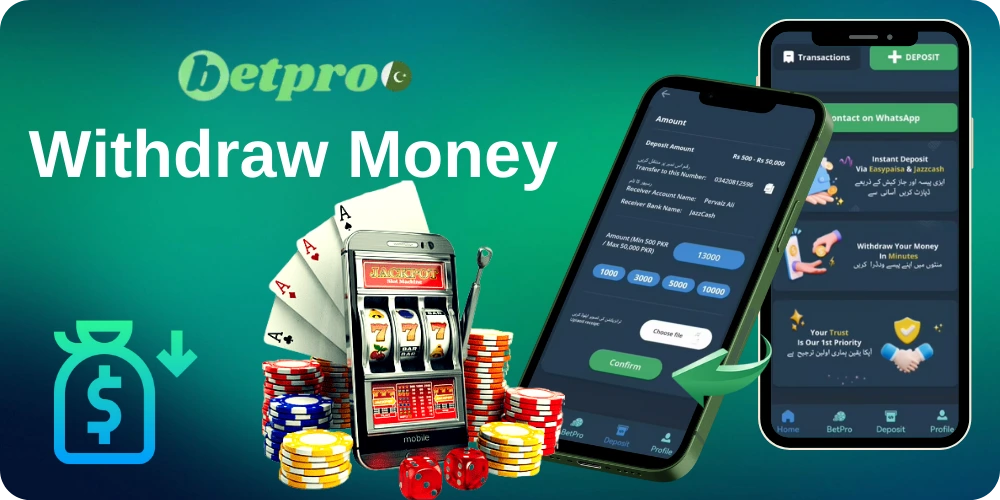 How to Withdraw Money from betproexch com