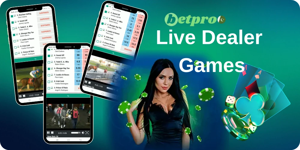 Live Dealer Games BetPro